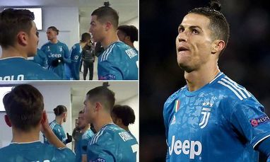 مکالمه رونالدو و دیبالا در بازی با لیون