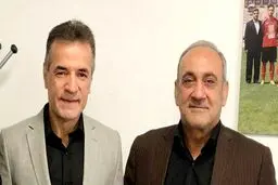 تبریک مدیرعامل باشگاه پرسپولیس به مدیرعامل جدید باشگاه پیکان