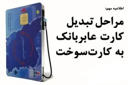 مراحل تبدیل کارت عابربانک به کارت سوخت
