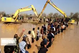 زنگ خطر سیل دوباره در خوزستان