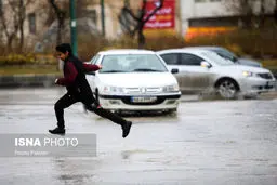 باران بیشتر مناطق کشور را در بر می‌گیرد