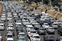 وضعیت تردد در محور‌های مواصلاتی در سوم فروردین