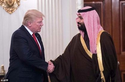 بن سلمان ، ترامپ را تهدید کرد