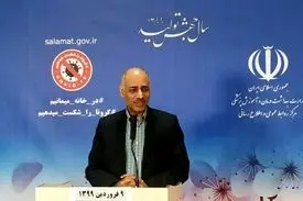 ویروس کرونا از اوایل بهمن در ایران چرخش داشته است