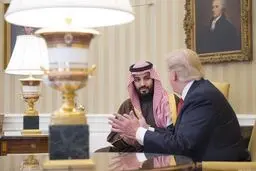 ترامپ: با بن‌سلمان برای کاهش تولید نفت صحبت کردم