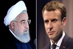 روحانی و مکرون با یکدیگر تلفنی صحبت کردند