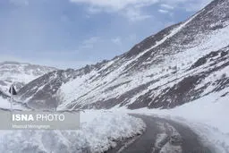 احتمال وقوع بهمن و کولاک در جاده‌های کوهستانی