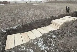 زندانیان گورهای دسته جمعی برای قربانیان کرونا در نیویورک حفر می‌کنند