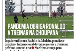 رونالدو قید قرنطینه را زد