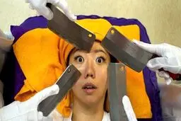 ماساژ عجیب با چاقو در تایوان!