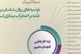 توصیه‌هایی برای غلبه بر اضطراب بیماری کرونا