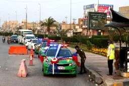 ماشین پلیسی که تبدیل به ماشین عروس شد!