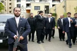 واقعیت عکس ظریف و بادیگاردهایش
