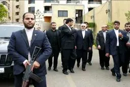 واقعیت عکس ظریف و بادیگاردهایش