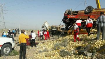 تصادف محور درح ـ سربیشه ۱۲ کشته برجای گذاشت