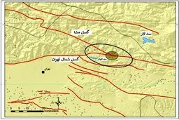 ویژگیهای گسل مُشا مرکز زلزله امروز تهران