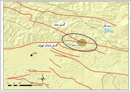 ویژگیهای گسل مُشا مرکز زلزله امروز تهران