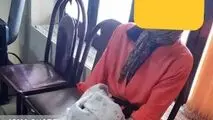 دستگیری زن مخرب سنگ قبور آرامستان امامزادگان آستارا