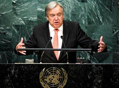 تاکید گوترش بر ضرورت تلاش جمعی تاریخی برای مقابله با کرونا