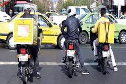 حال و روز پیک‌های موتوری در روزهای کرونایی