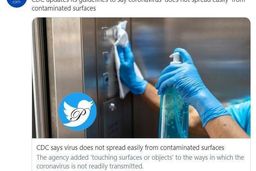 کرونا به آسانی از سطوح و اشیاء قابل انتقال به انسان نیست