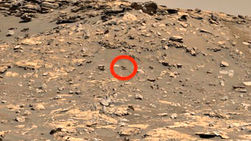 دیده شدن جسم مرموز، احتمال وجود آدم فضایی‌ها در مریخ را افزایش داد