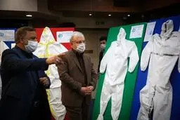 رونمایی از پیشرفته ترین نمونه لباس محافظتی کادر درمانی ساخت ایران