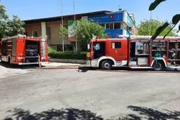 آتش سوزی در فدراسیون کشتی