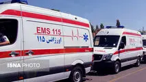فرار از زلزله یک مصدوم برجای گذاشت