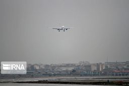 لاستیک هواپیما روی باند فرودگاه شیراز ترکید