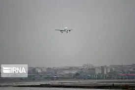 لاستیک هواپیما روی باند فرودگاه شیراز ترکید