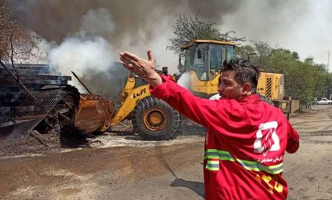 ۵۲ آتش‌نشان اهوازی به ویروس کرونا مبتلا شدند