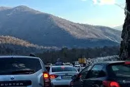 محور هراز دوشنبه و سه‌شنبه مسدود است