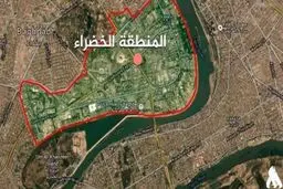 شلیک موشک به الخضرای بغداد، آژیر خطر در سفارت آمریکا