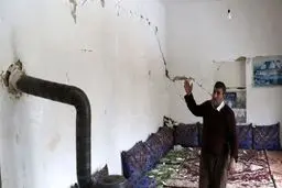 خسارت جزئی زلزله ۵.۳ ریشتری به برخی منازل خشتی قطور آذربایجان‌غربی