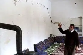 خسارت جزئی زلزله ۵.۳ ریشتری به برخی منازل خشتی قطور آذربایجان‌غربی