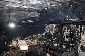 اعزام یک قلاده سگ زنده یاب هلال احمر به محل انفجار میدان قدس