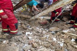 ریزش مرگبار آوار در شهرقدس