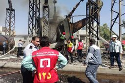 آتش‌سوزی نیروگاه شهید مدحج اهواز تلفات جانی نداشته است