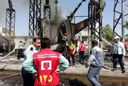 آتش‌سوزی نیروگاه شهید مدحج اهواز تلفات جانی نداشته است