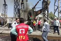 آتش‌سوزی نیروگاه شهید مدحج اهواز تلفات جانی نداشته است