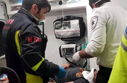 پنج مصدوم در پی وقوع تصادف در بزرگراه یاسینی
