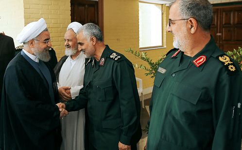 پیام سرلشکر قاسم سلیمانی به رئیس جمهور «حسن روحانی»