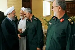 پیام سرلشکر قاسم سلیمانی به رئیس جمهور «حسن روحانی»