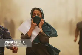 تداوم وزش باد شدید و خیزش گردوخاک در نوار شرقی کشور
