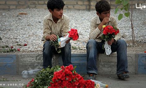 کودکان کار شیک پوش در چهار راه ها