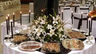 فیلمی از مراسم ختم لاکچری در ایران