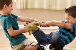 چه واکنشی در مواجهه با دعوای کودکان نشان دهیم؟