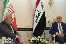 نشست مطبوعاتی وزرای خارجه ایران و عراق/ ظریف: عراق قوی به ثبات ایران کمک می کند/ حسین: خواهان روابط متعادل با کشورهای همسایه هستیم