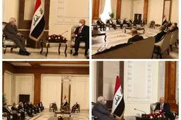 ظریف با برهم صالح دیدار کرد